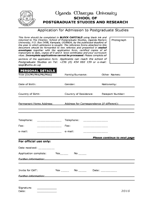 Ds 2029 form sample - umu application form pdf download