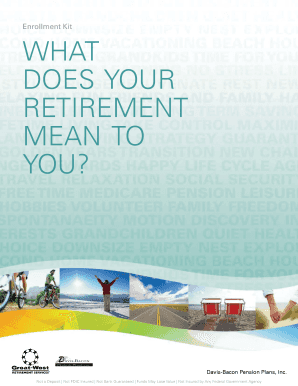 Retirement Planning Enrollment Kit