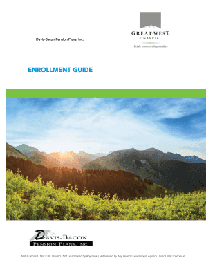 Davis-Bacon Pension Plans Enrollment Guide