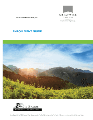 Davis-Bacon Pension Plans Enrollment Guide