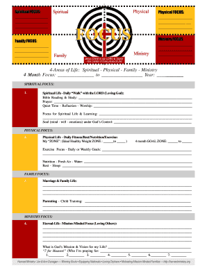 Acknowledgement speech - FOCUS - blank form - harvestministry