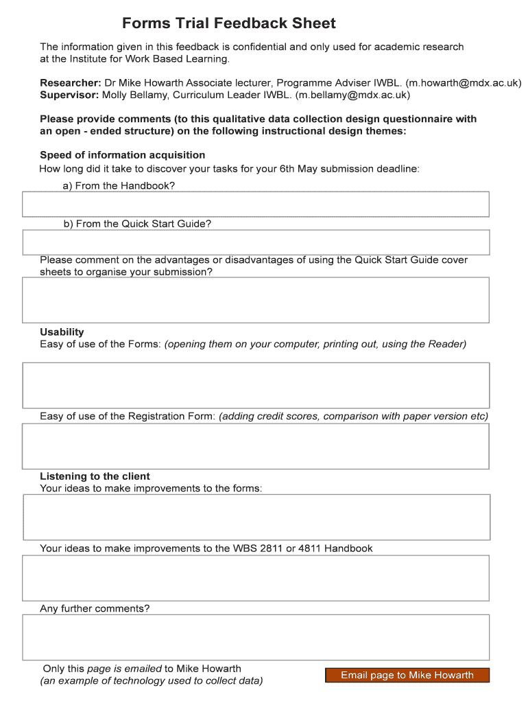 Form preview
