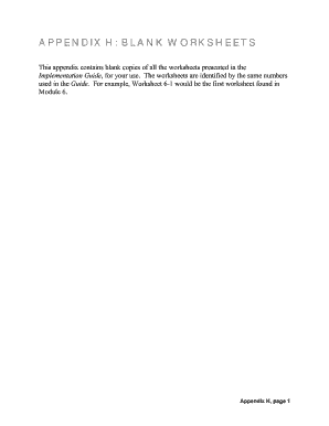 IEMS Worksheet Templates