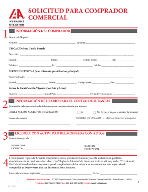 Paquete de Inscripción de Insurance Auto Auctions