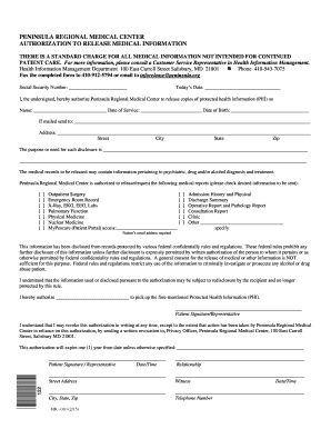 Authorization to Release Medical Information