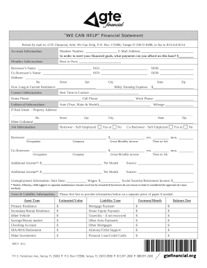 GTE Financial Loan Workout Application