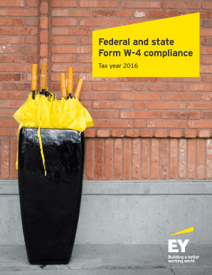Fillable Online Federal and state Form W-4 compliance Fax Email Print ...