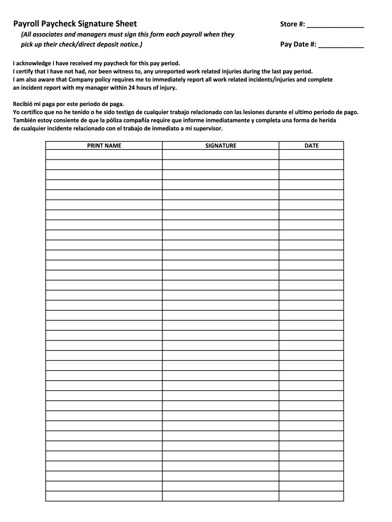 Check Pick Up Form Template Fill Out Sign Online DocHub