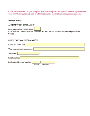 Form preview