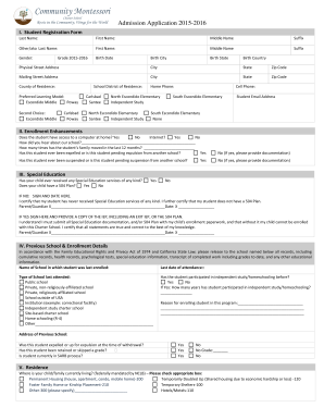 Student Registration Form