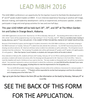 SEE THE BACK OF THIS FORM FOR THE APPLICATION