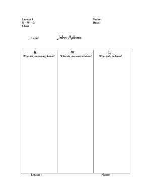 Lesson 1 Name Chart - Massachusetts Historical Society - masshist