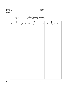 John Quincy Adams Biography Worksheet