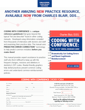 Coding with Confidence Order Form