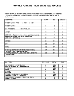1099 Non-Employee Compensation Form