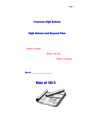 High School and Beyond Plan