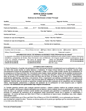 Solicitud de Membresia Unidad Principal
