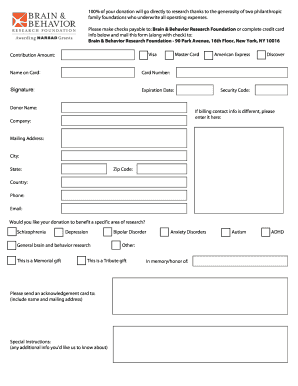 Donation Form