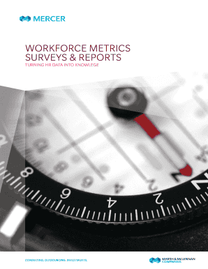 Workforce Metrics Survey Participation Form