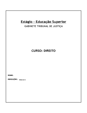 Estágio – Educação Superior