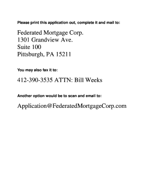 Uniform Residential Loan Application