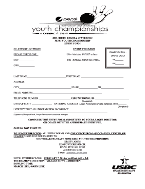 fillable online 2016 pepsi tournament u8 u10 entry form rules form u10