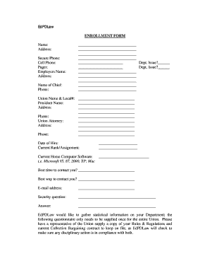 EdPDLaw Enrollment Form