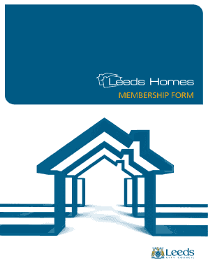Leeds Homes Membership Form