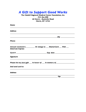 Donation Form
