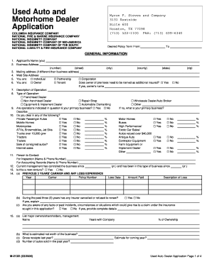 Used Auto Dealer Application