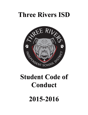 Three Rivers ISD Student Code of Conduct