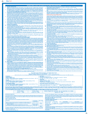 Reliance Mutual Fund Application Form