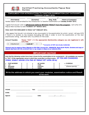 Kpa application form 2022