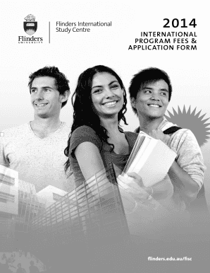 Flinders International Study Centre Application Form