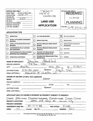 College application resume - APPLICATION PLANNING Deemed Incomplete WA LAND