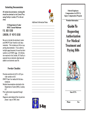 Federal Employee Medical Documentation Submission