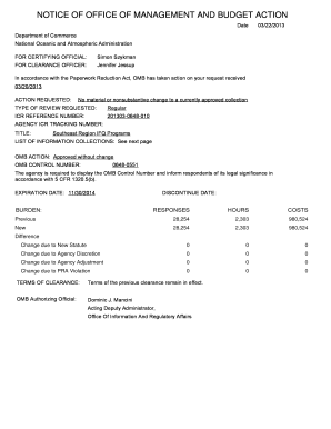 NOAA IFQ Program Application