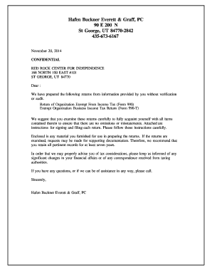 IRS Form 990 Tax Return
