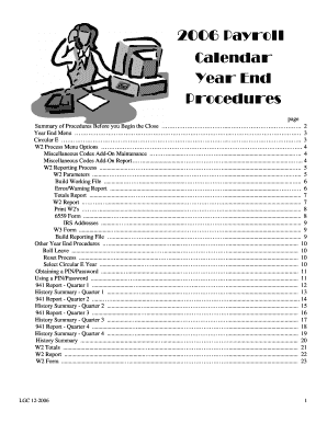2006 W2 Form Preparation Guide