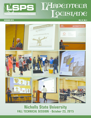 NOVEMBER 2015 VOL 54 NO 4 - lspsnet