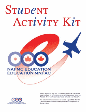 National Air Force Museum Student Activity Kit