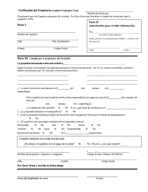 Verificación del Propietario
