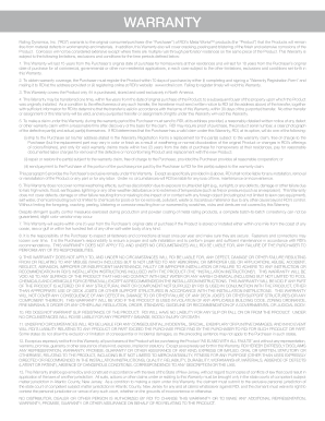 Railing Dynamics Warranty Registration Form
