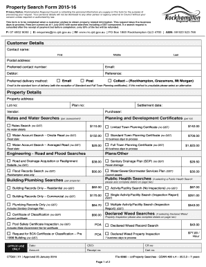 Property Search Form