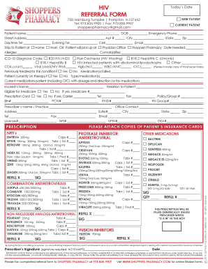 HIV Patient Referral Form