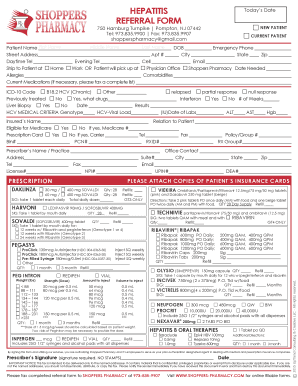 Hepatitis Referral Form