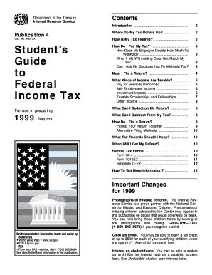 IRS Tax Guide for Students