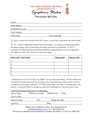 Form preview