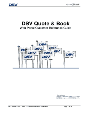 DSV Quote & Book