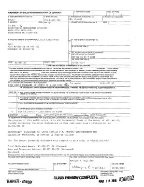 Amendment of Solicitation/Modification of Contract